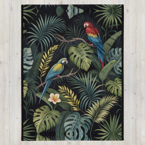Tropical Paradise Throw Blanket