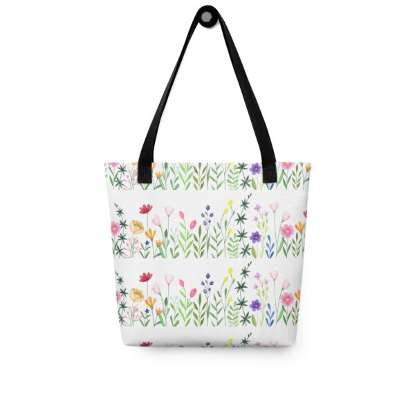 Flowers Pattern Tote bag