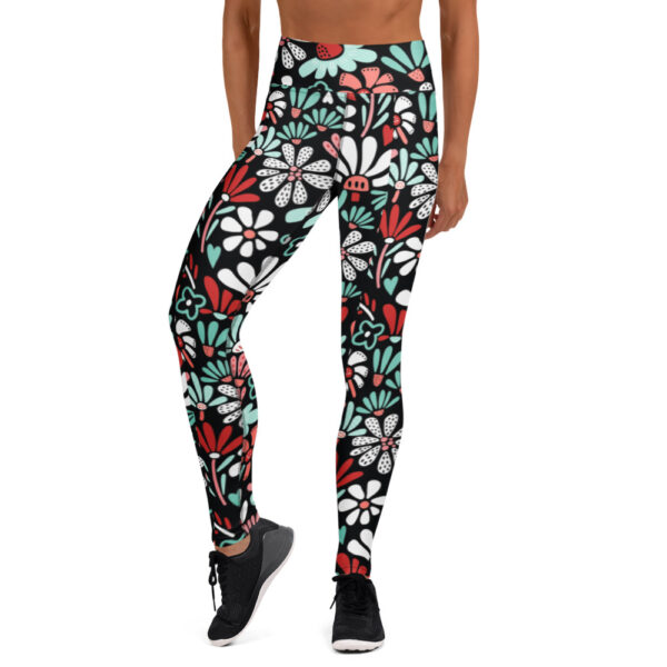 Flower Pattern Leggings