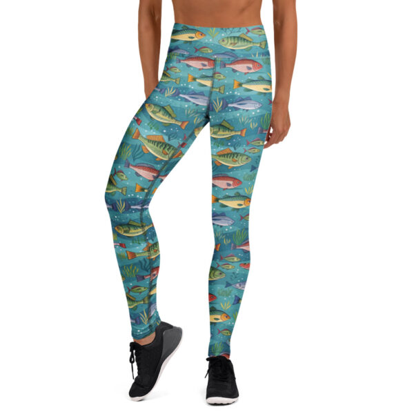 Fish Pattern Leggings