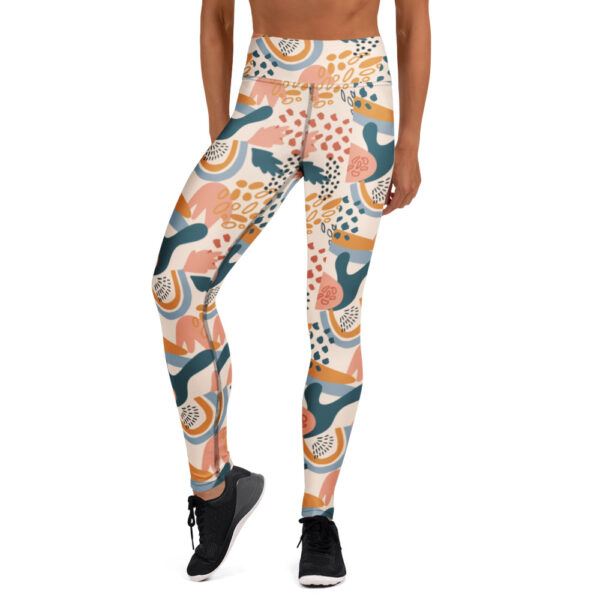 Abstract Art Pattern Leggings