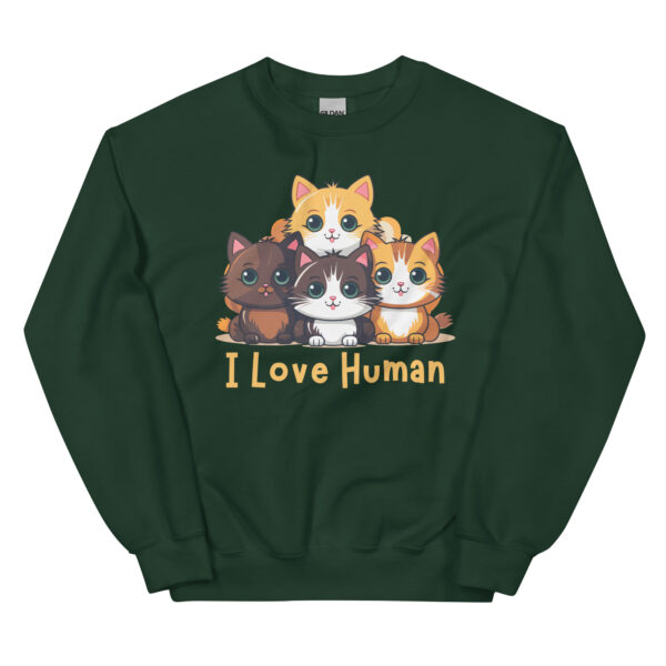 I Love Humans Unisex Sweatshirt